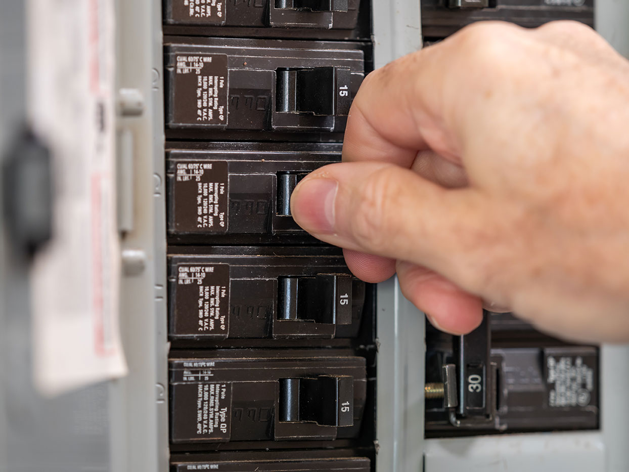 Why do circuit breakers trip? A1 Air Lewisville DFW Texas electrician